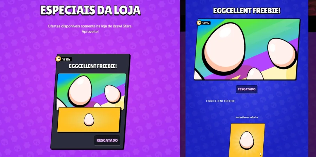 Reação de Ovo Grátis