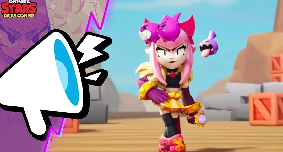 Reversão da Melodie visual antigo Brawl Stars