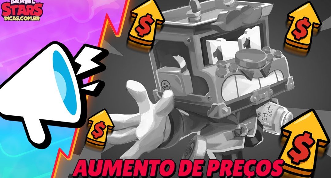 Aumento de preços no Brawl Stars