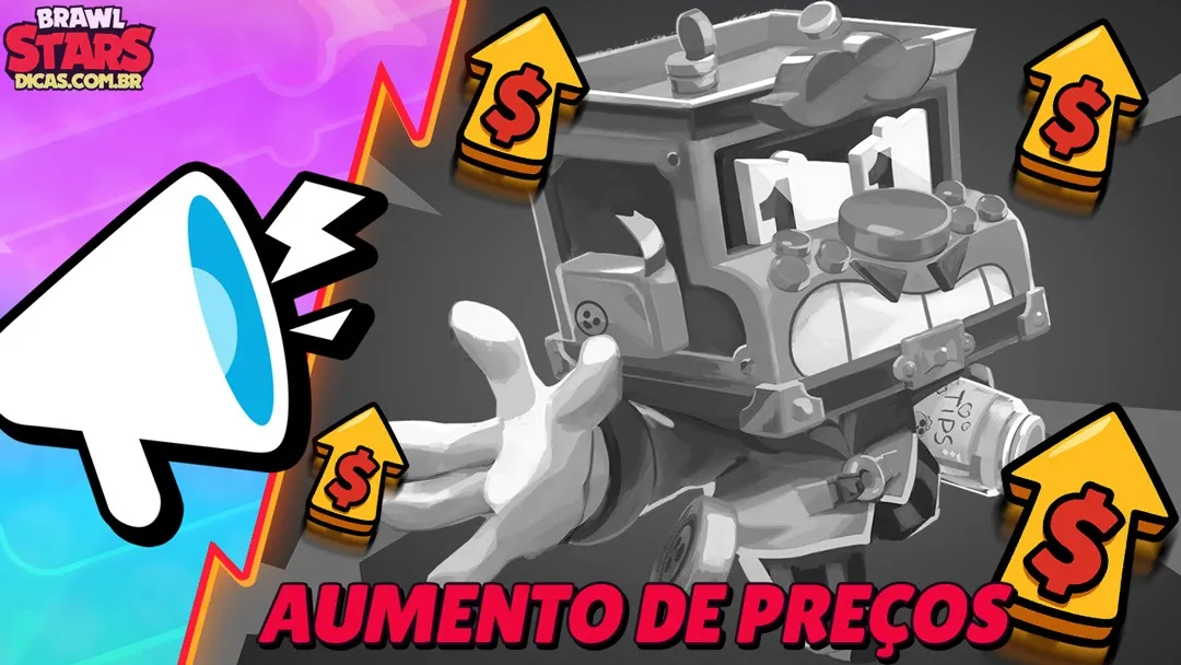 Aumento de preços no Brawl Stars