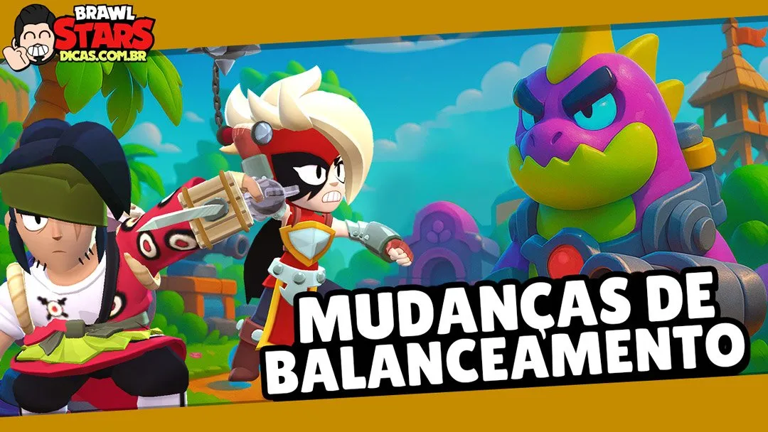 Mudanças em Brawlers e no Modo MOBA