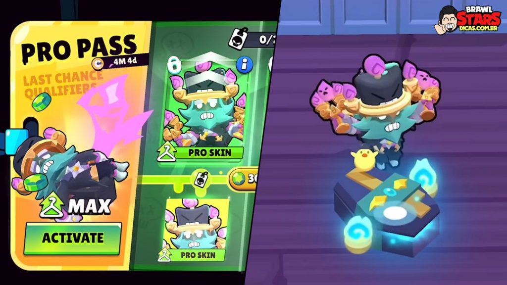 Skin Ranqueada da nova atualização Skin Dynamike Possuído