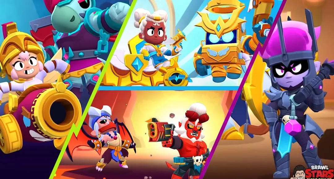 Todas as Skins da Atualização de Junho/2025 no Brawl Stars
