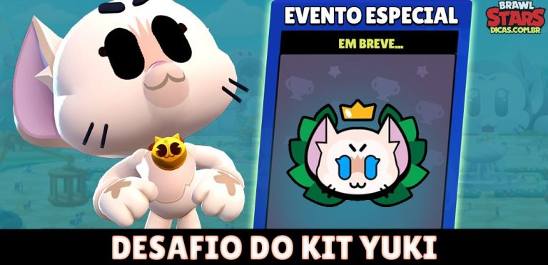 Desafio da Skin Kit Yuki: Conquiste Grátis no Brawl Stars!
