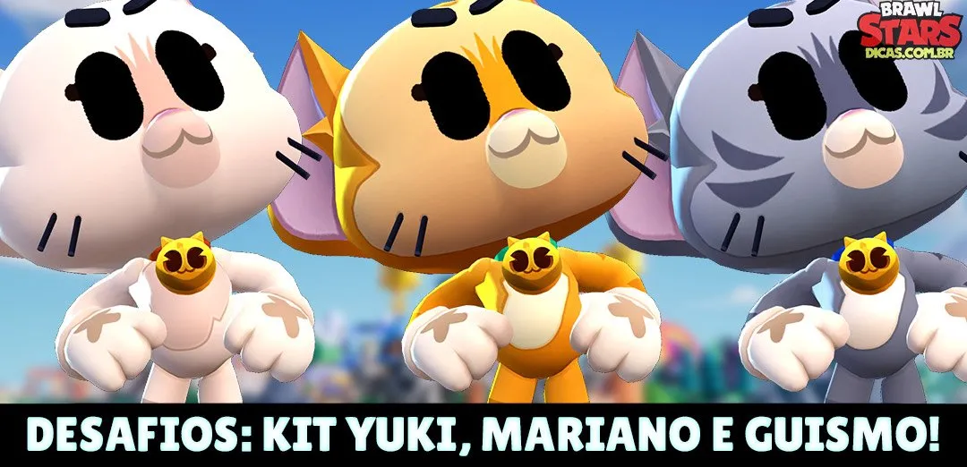 Maratona de Skins Grátis do Kit: Yuki, Mariano e Guismo!