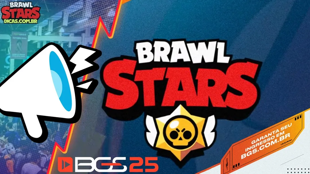 Brawl Stars na BGS 2025: Estande de 100 m² com Batalhas Insanas!