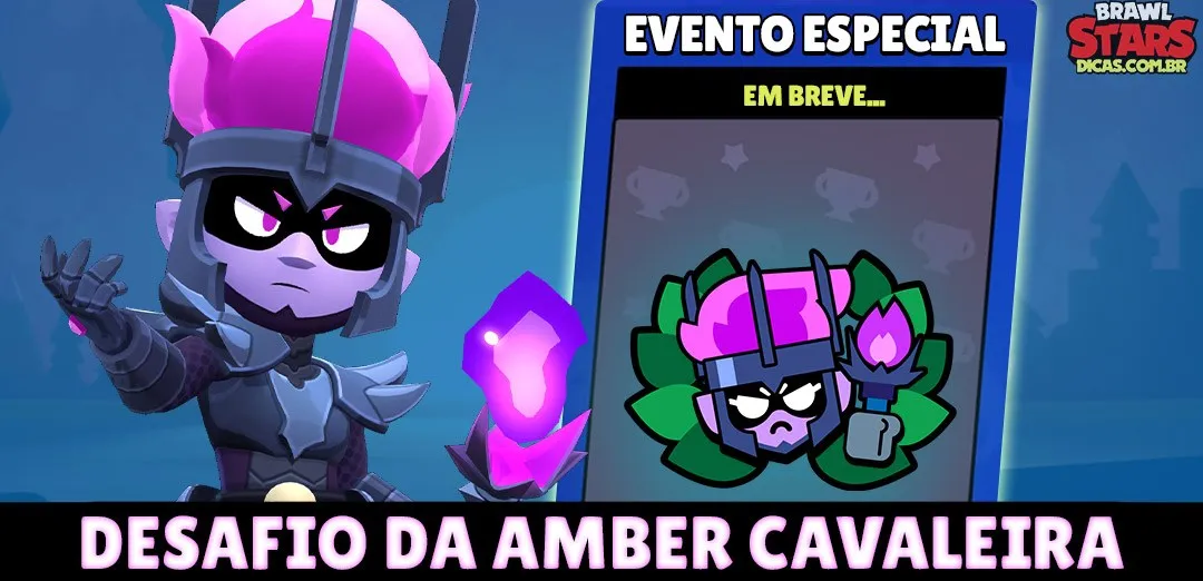 Desafio Skin Amber Cavaleira: Ganhe Grátis no Brawl Stars!