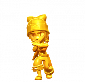 Skin da Mina Dourada