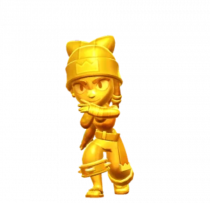 Skin da Mina Dourada