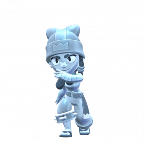 Skin da Mina Prateada