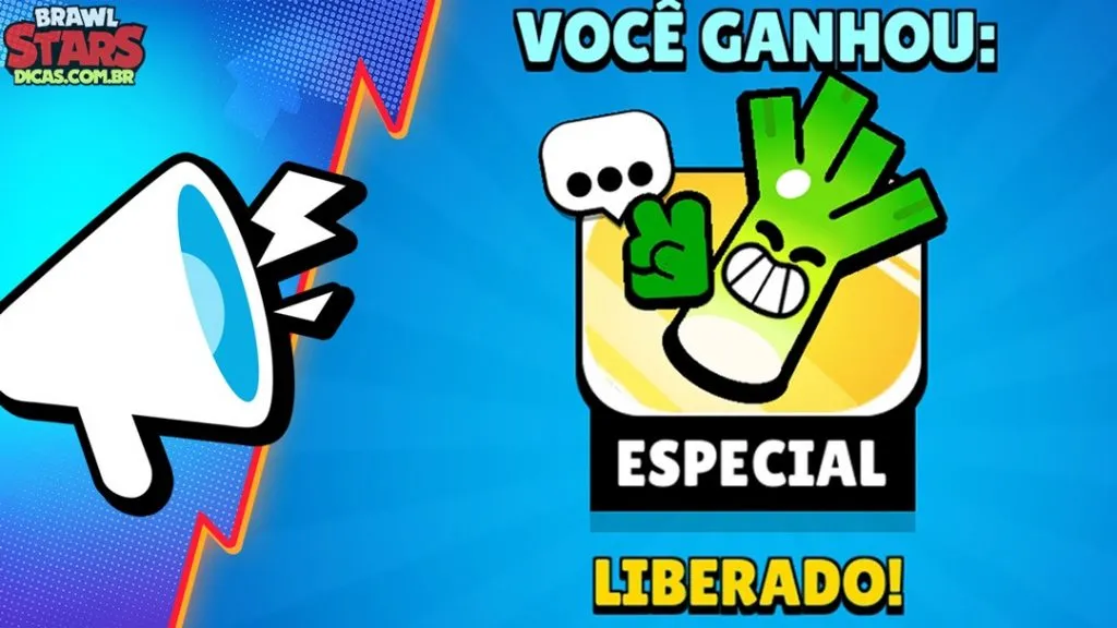 Resgate de Reação Grátis no Brawl Stars: Pin de Alho-Poró Disponível!