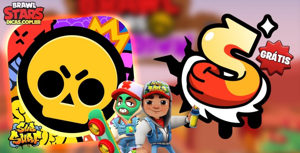 Spray Subway Surfers Grátis no Brawl Stars