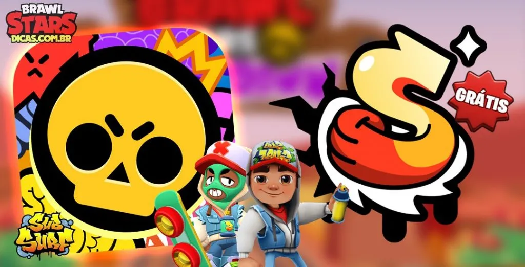 Spray Subway Surfers Grátis no Brawl Stars