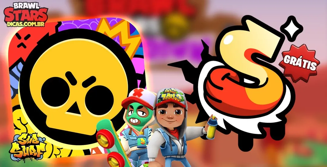 Spray Subway Surfers Grátis no Brawl Stars