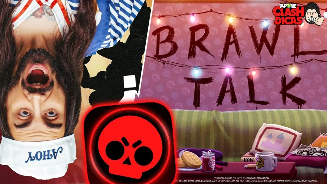 Brawl Talk com Stranger Things é amanhã!