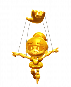 Skin da Gigi Dourada