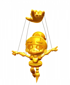 Skin da Gigi Dourada