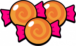 100x Doces Grátis do Evento de Halloween