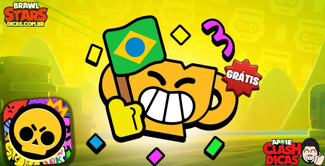 Reação Torcida Brasileira: Pin Grátis da BGS Por Poucos Minutos