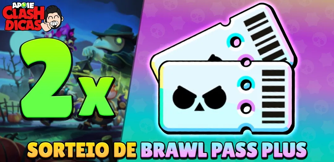 Sorteio Brawl Pass Plus Halloween