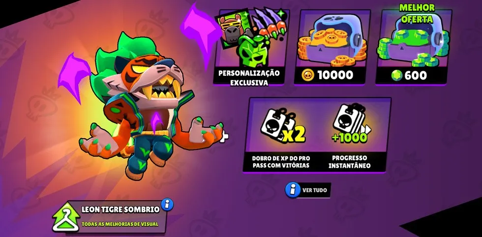Novo Pro Pass traz 30% OFF exclusivo na Supercell Store Mega Oferta: Pro Pass com 600 Gemas, Skins e Desconto Exclusivo