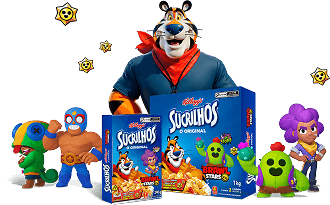 Promoção Brawl Stars e Sucrilhos Brawl Stars e Sucrilhos