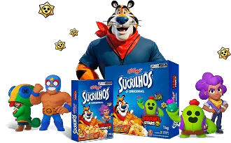 Brawl Stars e Sucrilhos