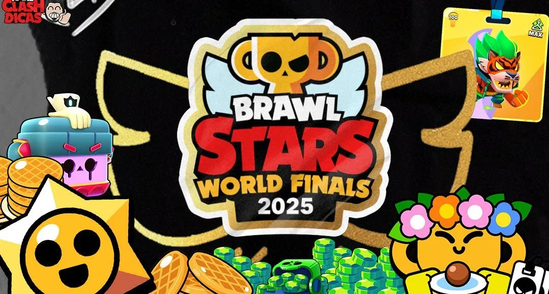 Prepare-se para as Finais do Mundial Brawl Stars 2025 e ganhe gemas grátis