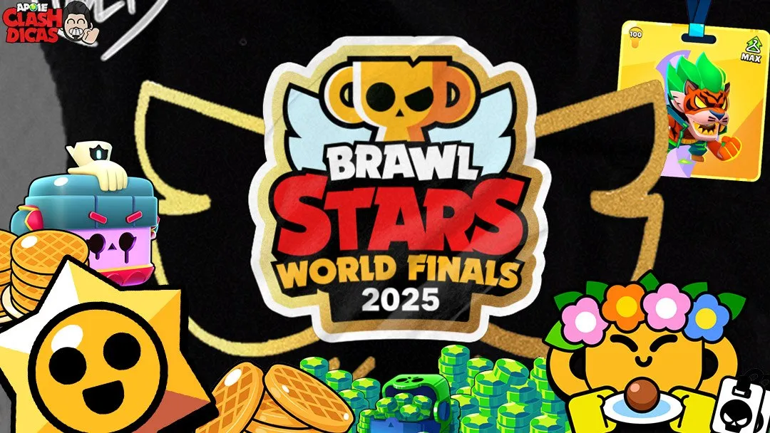 Prepare-se para as Finais do Mundial Brawl Stars 2025 e ganhe gemas grátis