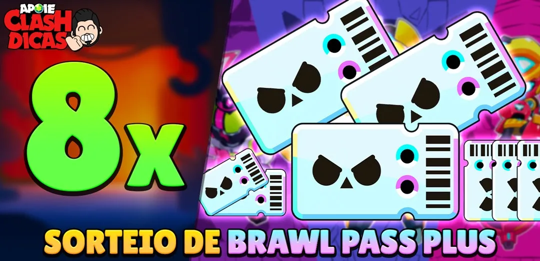 Sorteios de 8x Brawl Pass Plus Black Friday Brawl Stars Supercell Store