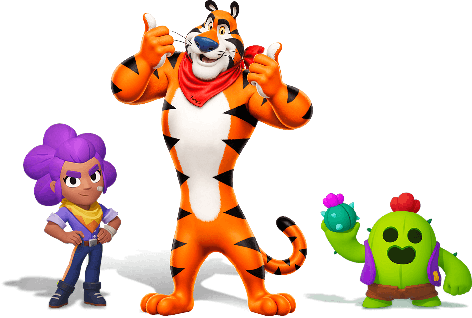 Promoção Brawl Stars e Sucrilhos - Tigre Tony Tigre Tony estreia no universo gamer - Promoção Brawl Stars e Sucrilhos