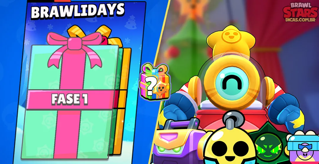 Calendário Natal Brawl Stars 2025: Buffie Grátis Hoje!