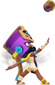 Acessórios, Poderes de Estrela e Hipercarga da Najia Tudo sobre a brawler najia - Atributos, ataques e Super