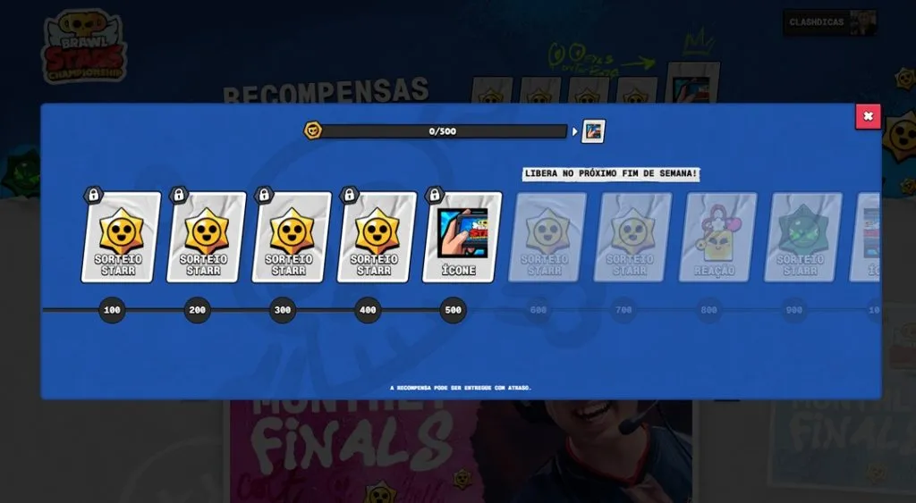 Plataforma event.supercell.com/brawlstars