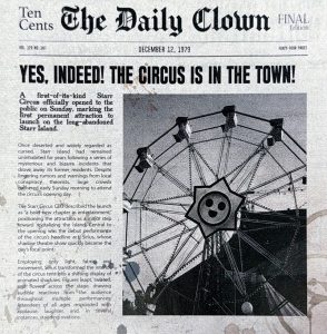 Recorte Jornal Sirius Starr Circus Brawl Stars