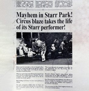 Recorte Jornal Sirius Starr Circus Brawl Stars