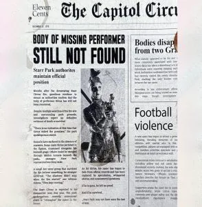 Recorte Jornal Sirius Starr Circus Brawl Stars