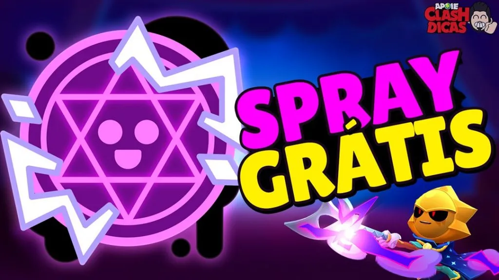 Spray "Mágico" GRÁTIS no Brawl Stars – Resgate Agora