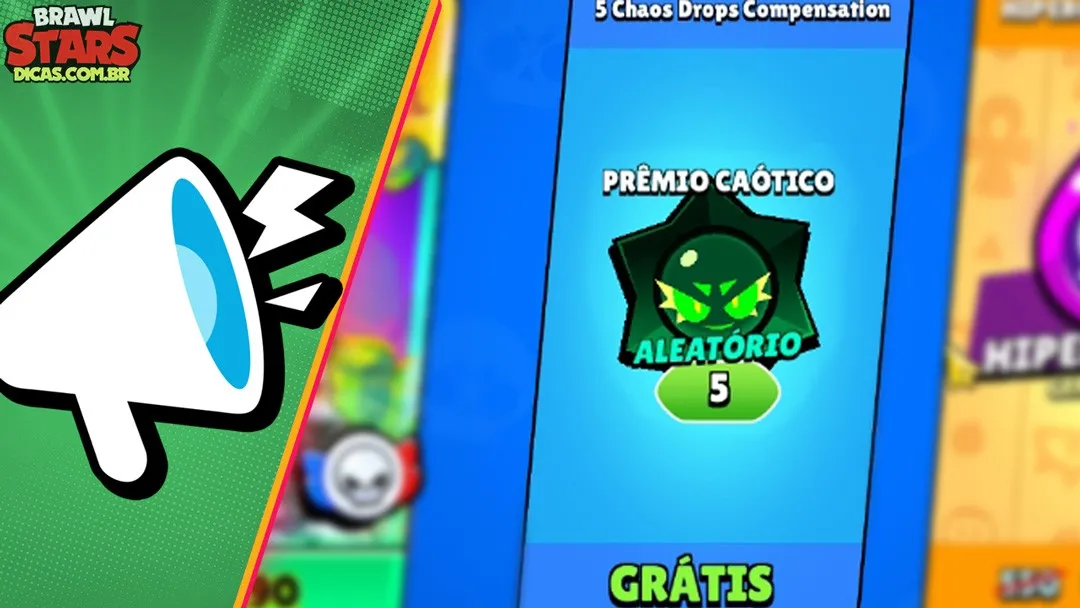 Compensação chegou: 5 Drops Caóticos grátis na Loja