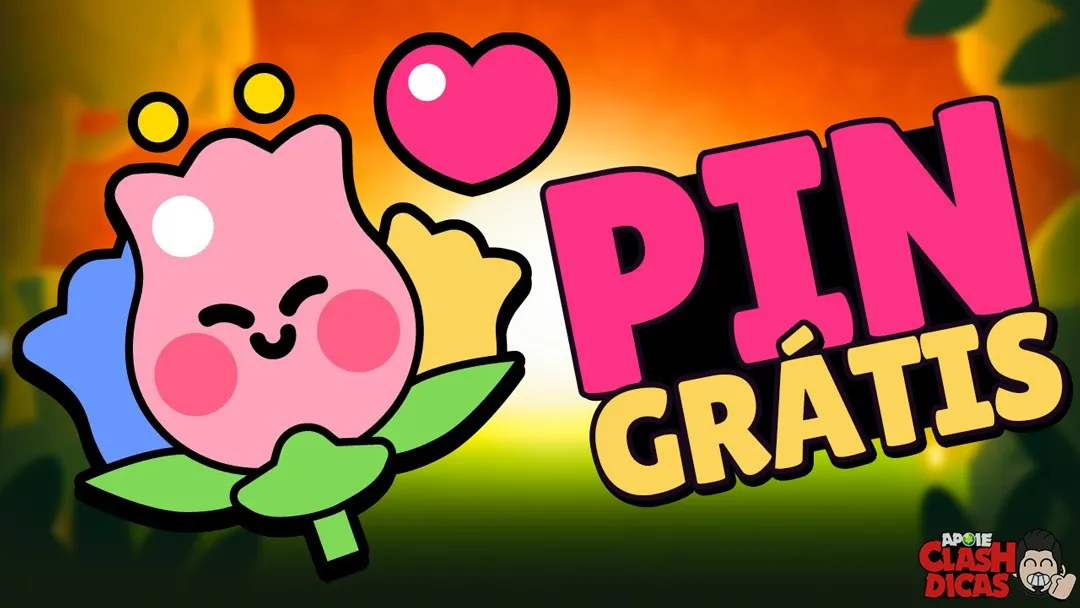 Resgate o Pin Flor de Fada GRÁTIS no Brawl Stars