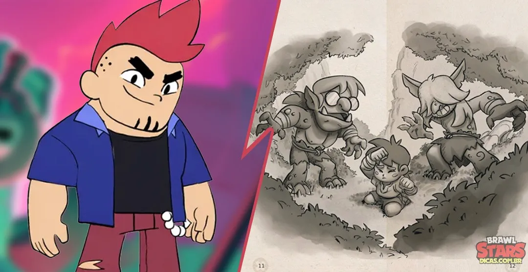 Livro de RPG Revela Damian, o Irmão do Draco no Brawl Stars