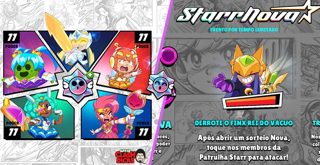Como Funciona o Evento Starr Nova e a Skin Grátis do Finx