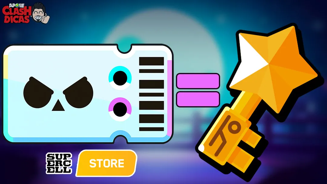 Brawl Pass Plus Patrulha Starr com chave de Recurso bônus