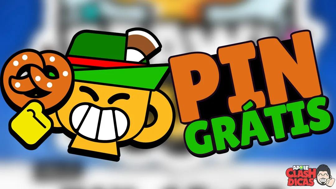 Resgate já o PIN Grátis Bretzel no Brawl Stars!
