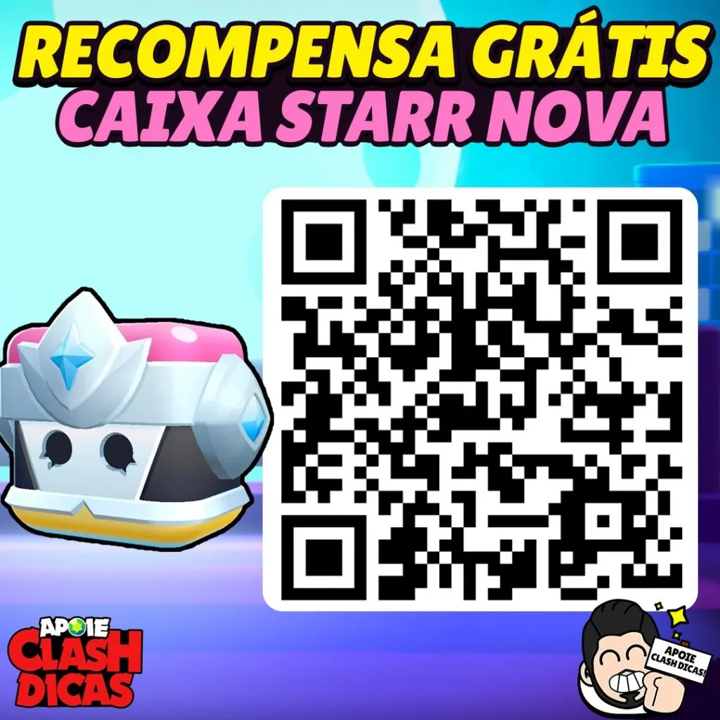 Caixa Starr Nova GRÁTIS Caixa Starr Nova GRÁTIS no Brawl Stars