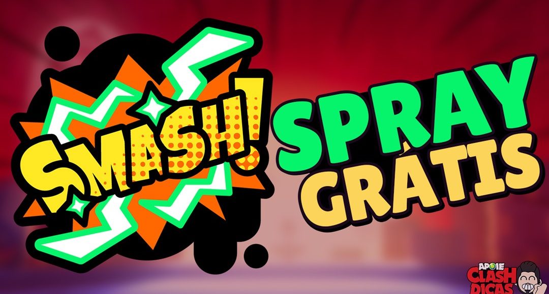 Spray Anime Smash grátis já disponível no Brawl Stars