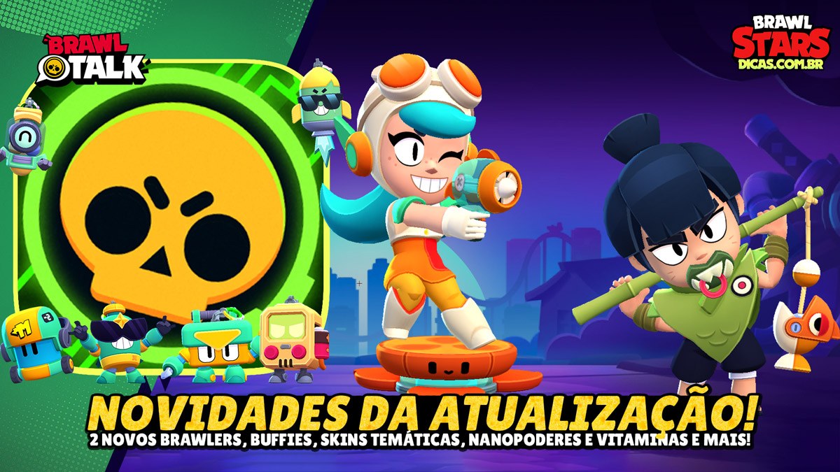Novo Brawler Nori Wendy Nanopoderes Rebeli o Ramen Novos Modos E 
