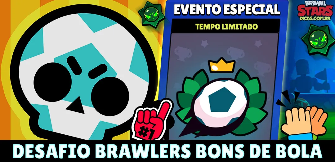 Desafio Brawlers Bons de Bola começa amanhã com ícone grátis