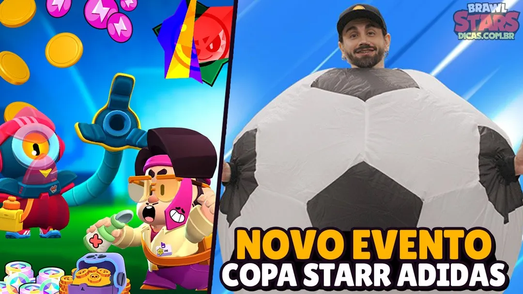 Copa Starr da adidas começou no Brawl Stars com prêmios grátis
