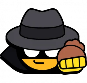 Pin do Bandido Misterioso do Brawl Stars